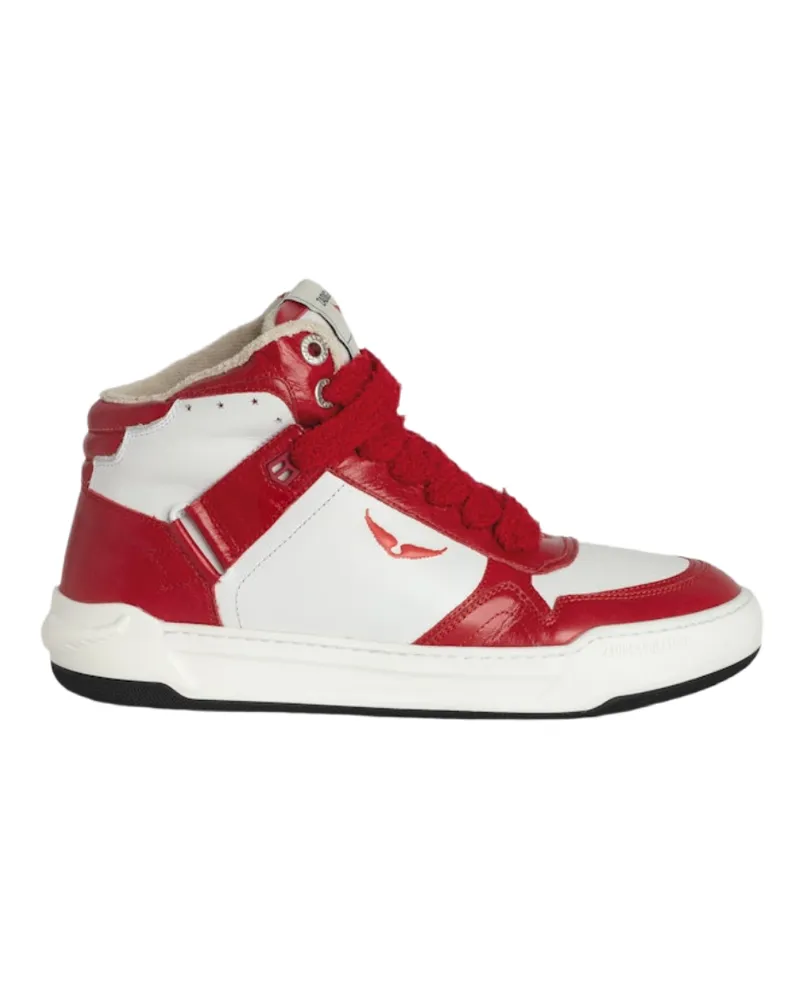 Zadig & Voltaire High Wings Sneakers Rot