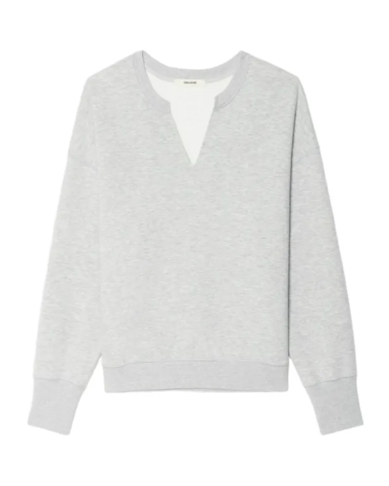 Zadig & Voltaire Sweatshirt Olive Grau