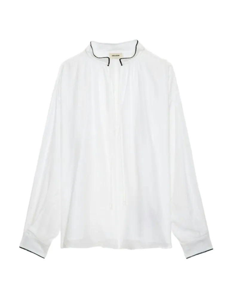Zadig & Voltaire Bluse Troene Weiß