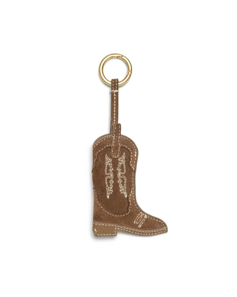 Zadig & Voltaire Schlüsselanhänger Tex Cognac