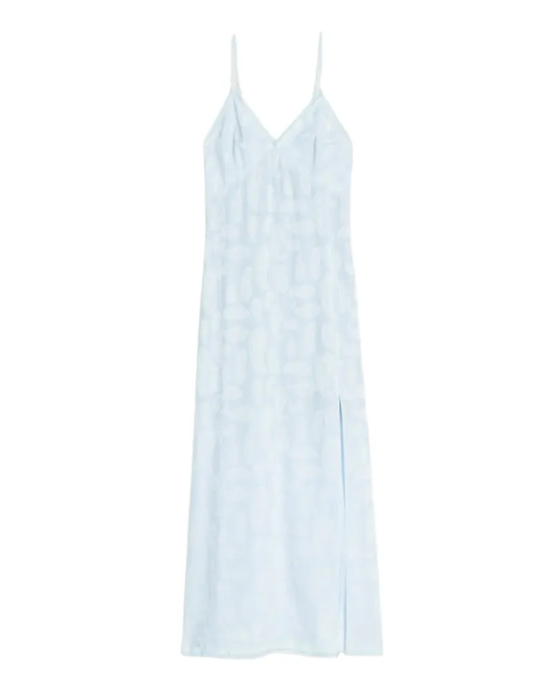 Zadig & Voltaire Kleid Ramelil 100 % Seide Blau