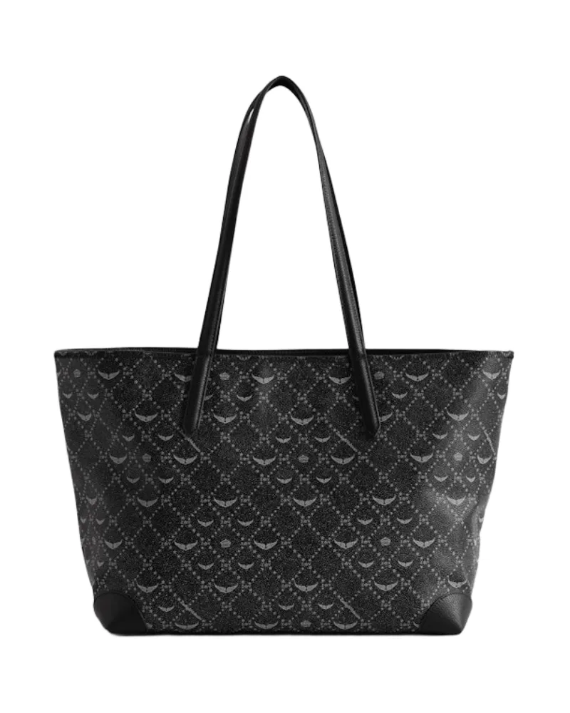 Zadig & Voltaire Z Shopper Monogram Tasche Schwarz