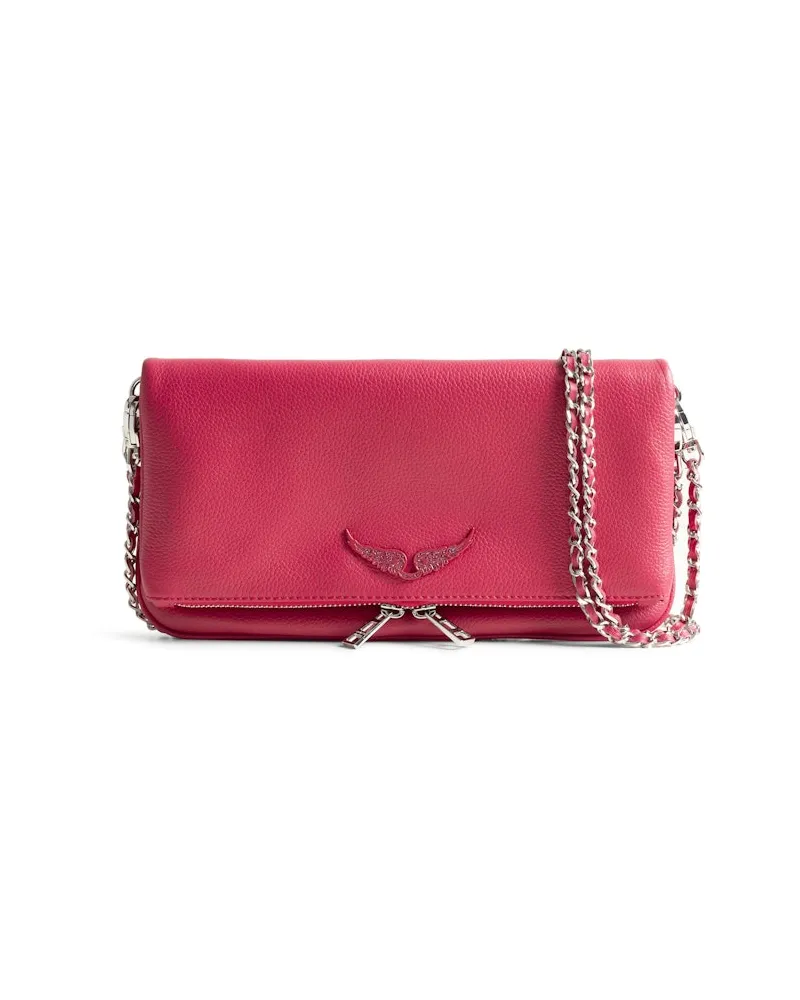 Zadig & Voltaire Clutch Rock Rosa