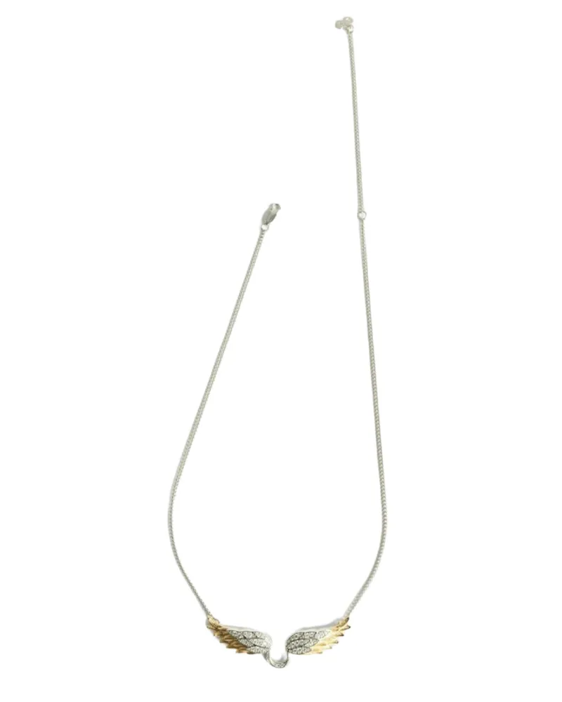 Zadig & Voltaire Halskette Rock Feather Gelb