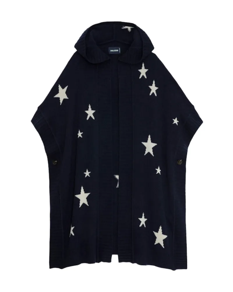 Zadig & Voltaire Weste Inna 100% Kaschmir Blau