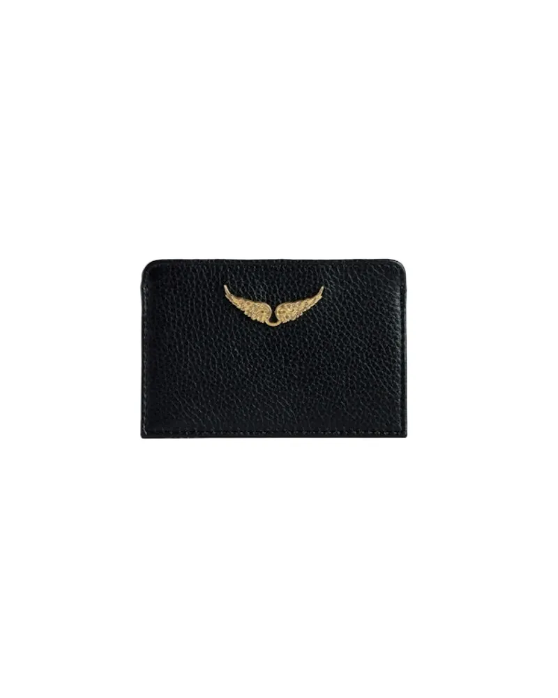 Zadig & Voltaire ZV Pass Kartenetui Schwarz
