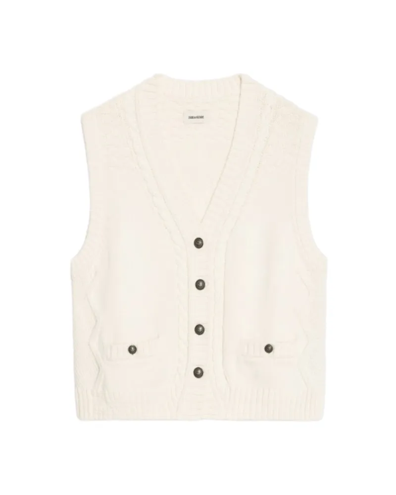 Zadig & Voltaire Weste Mally Beige