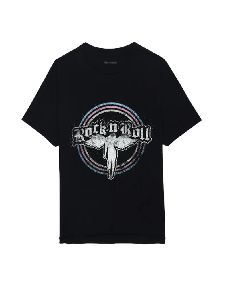 Zadig & Voltaire T-Shirt Tommer Schwarz
