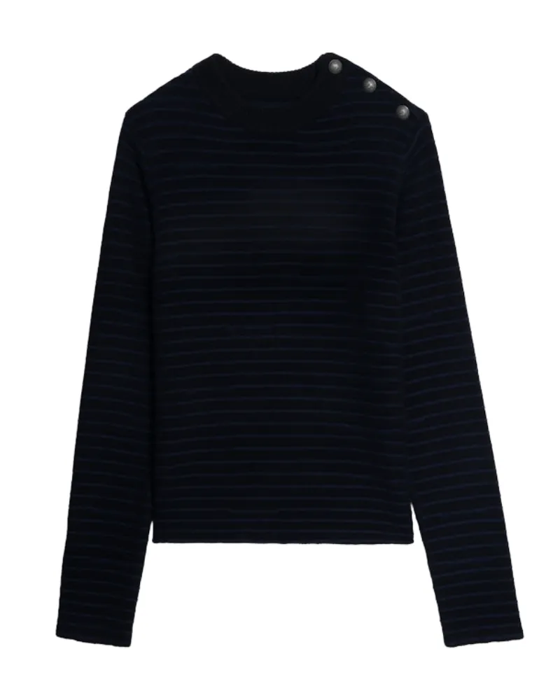 Zadig & Voltaire Pullover Spike Schwarz