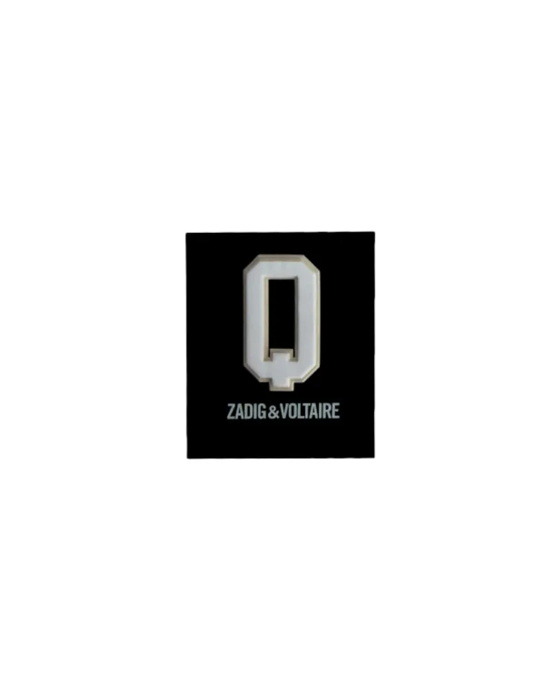 Zadig & Voltaire Sticker Initial Q Mehrfarbig