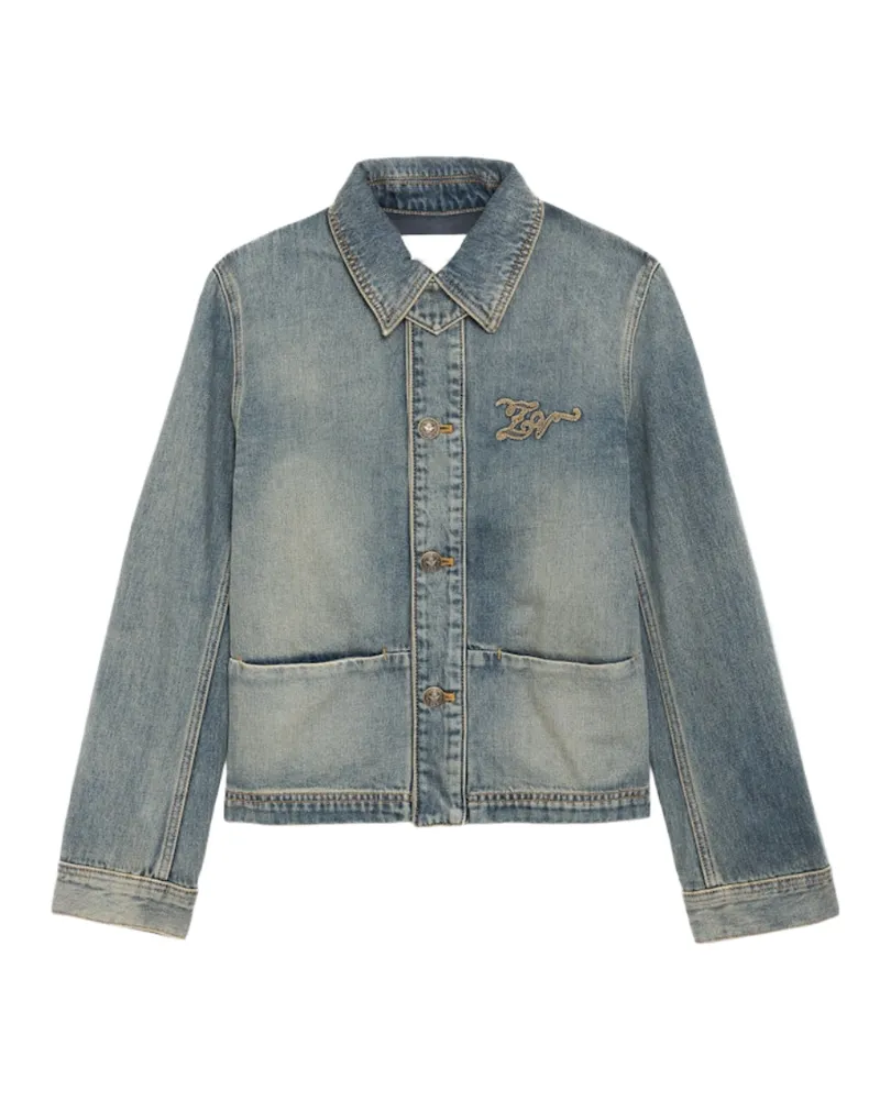 Zadig & Voltaire Lessa Denim Jacke Blau