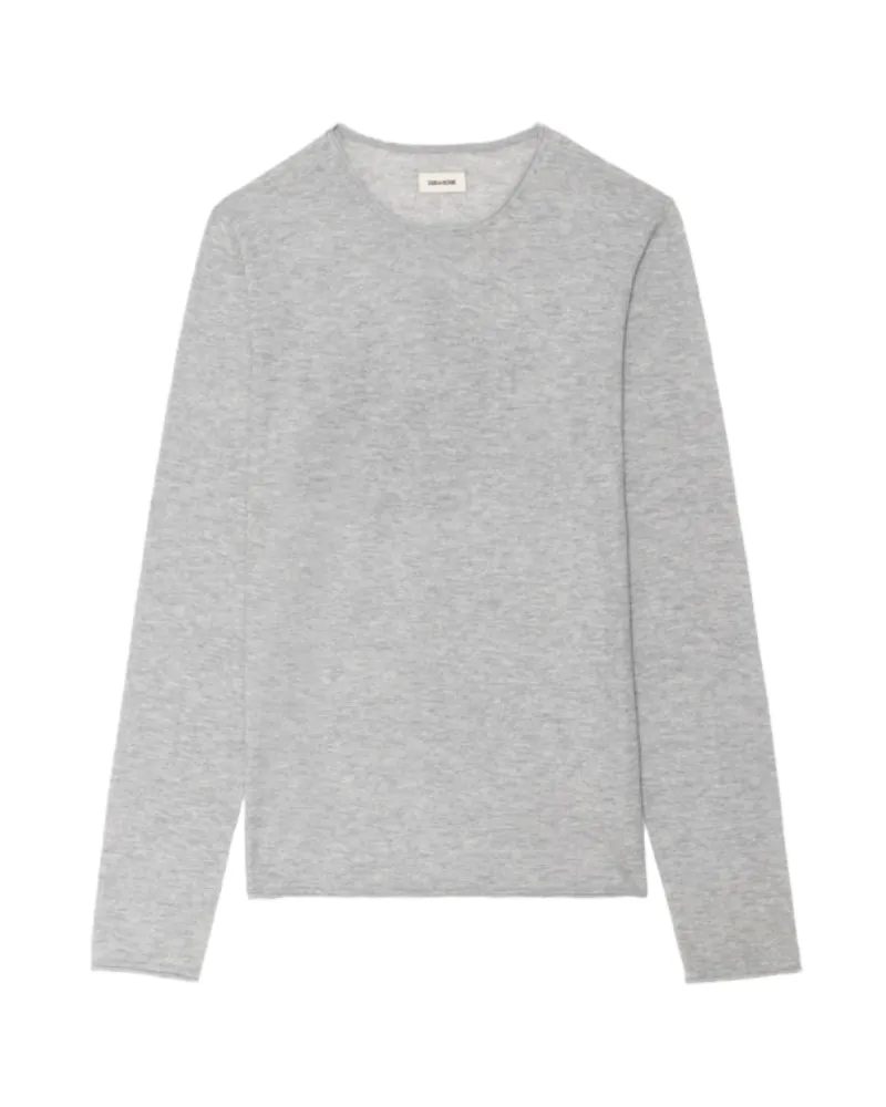 Zadig & Voltaire Pullover Teiss 100% Kaschmir Grau