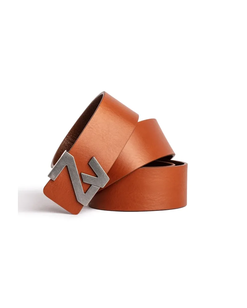 Zadig & Voltaire Gürtel Zv Initiale La Belt Cognac