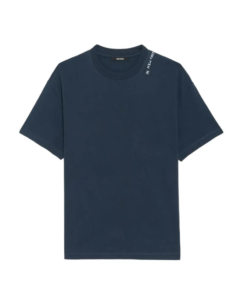 Zadig & Voltaire Teddy T-Shirt Blau