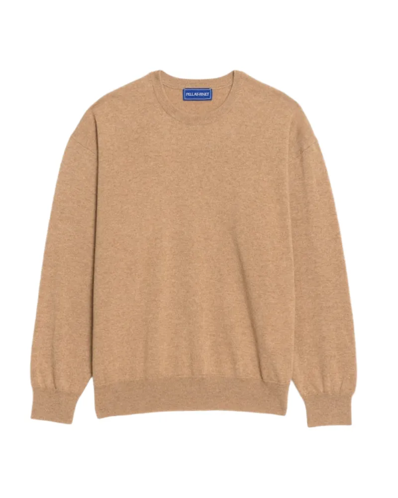 Zadig & Voltaire Pullover Overfavo 100% Kaschmir Beige