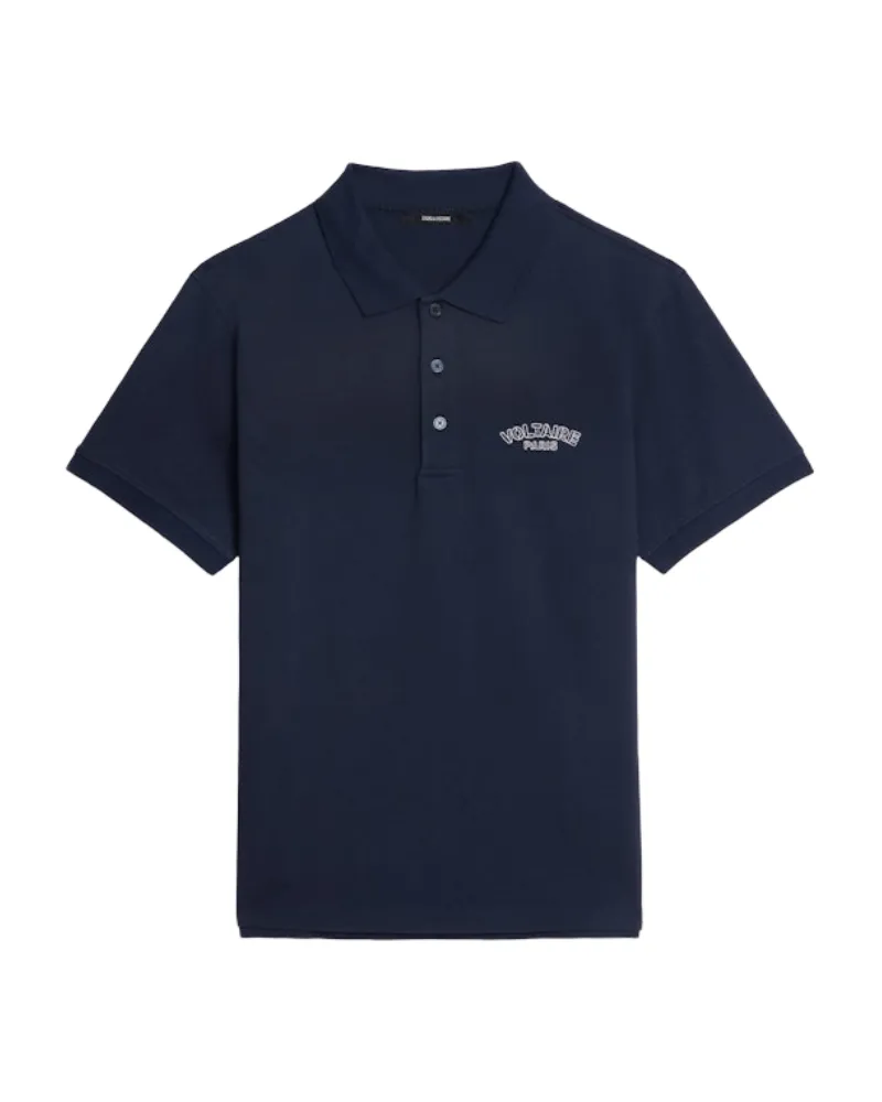 Zadig & Voltaire Polo Dimitri Blau