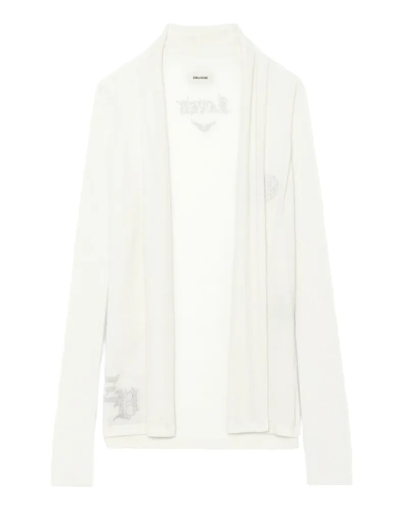 Zadig & Voltaire Cardigan Robyn 100% Kaschmir Beige
