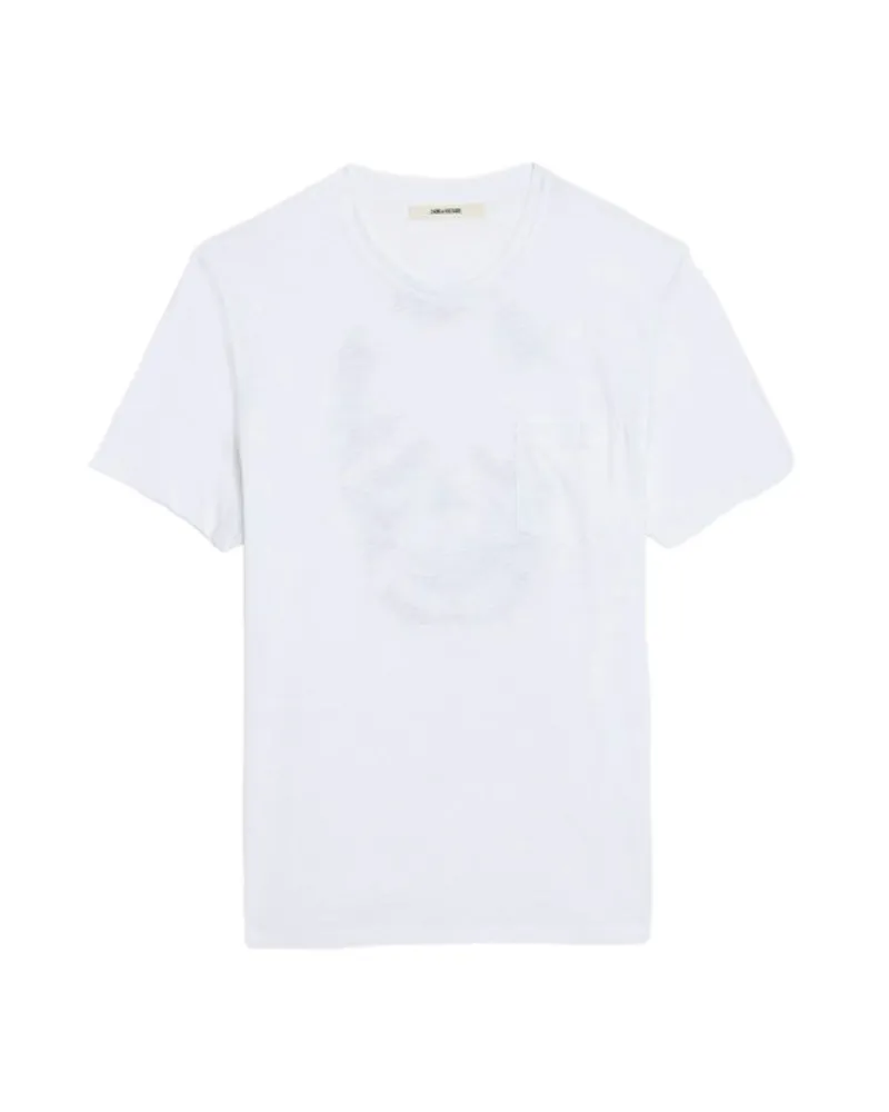 Zadig & Voltaire Stockholm T-Shirt Weiß