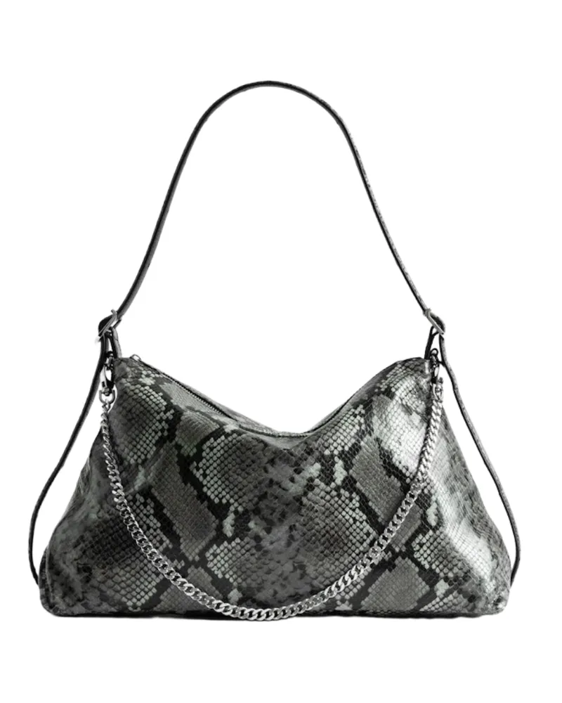 Zadig & Voltaire Jim Wild Tasche Grau