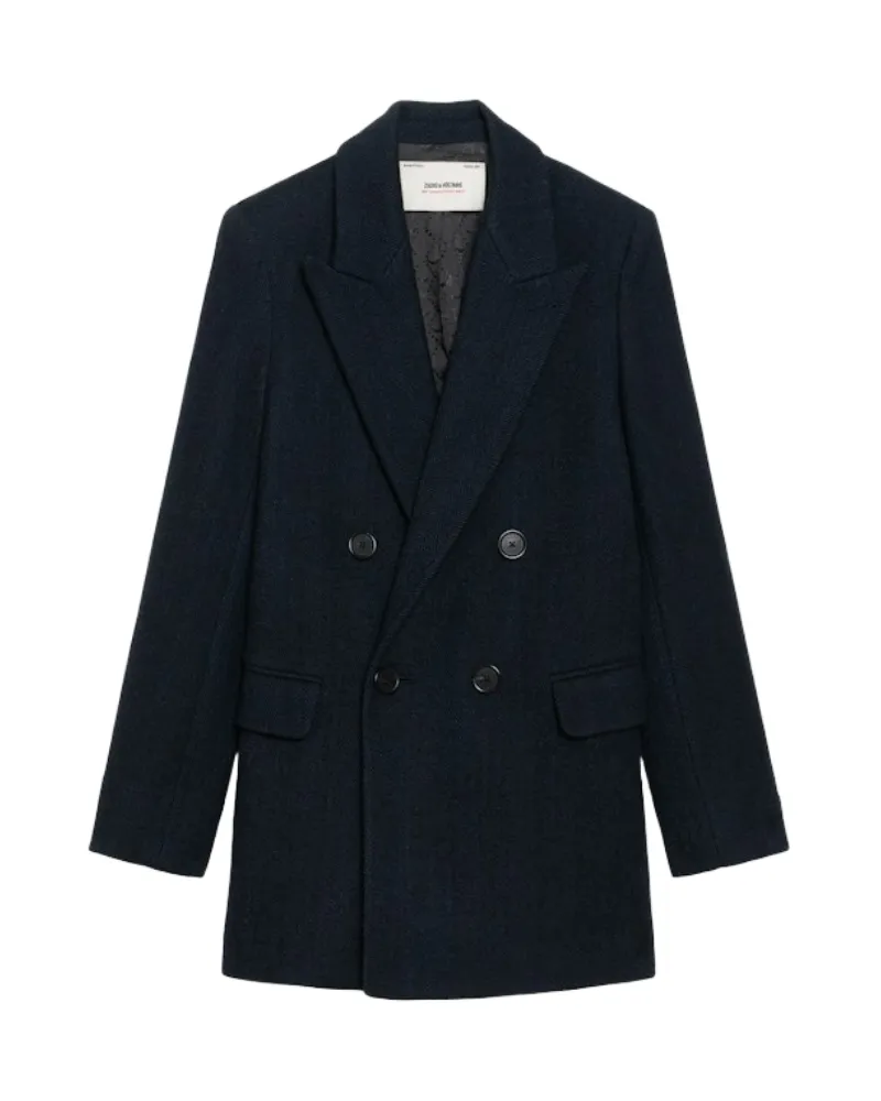 Zadig & Voltaire Miew Mantel Blau