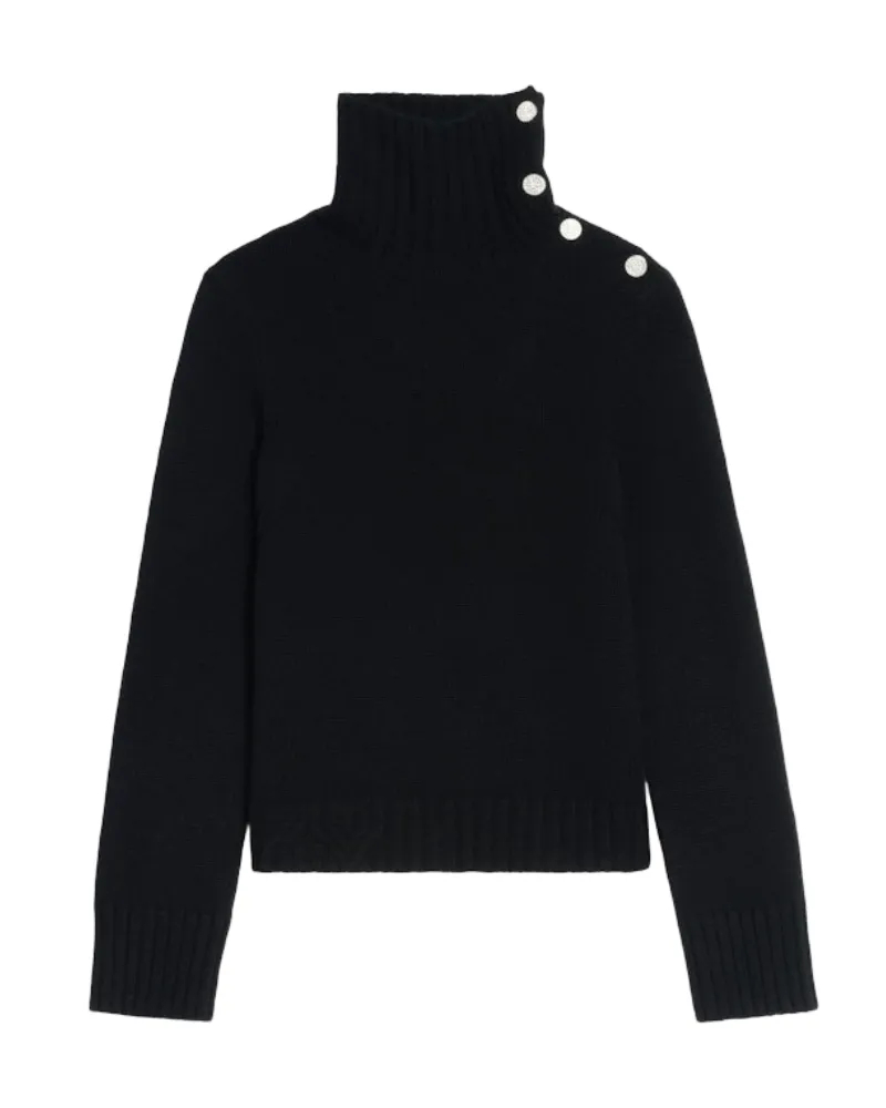 Zadig & Voltaire Pullover Nalma 100% Kaschmir Schwarz