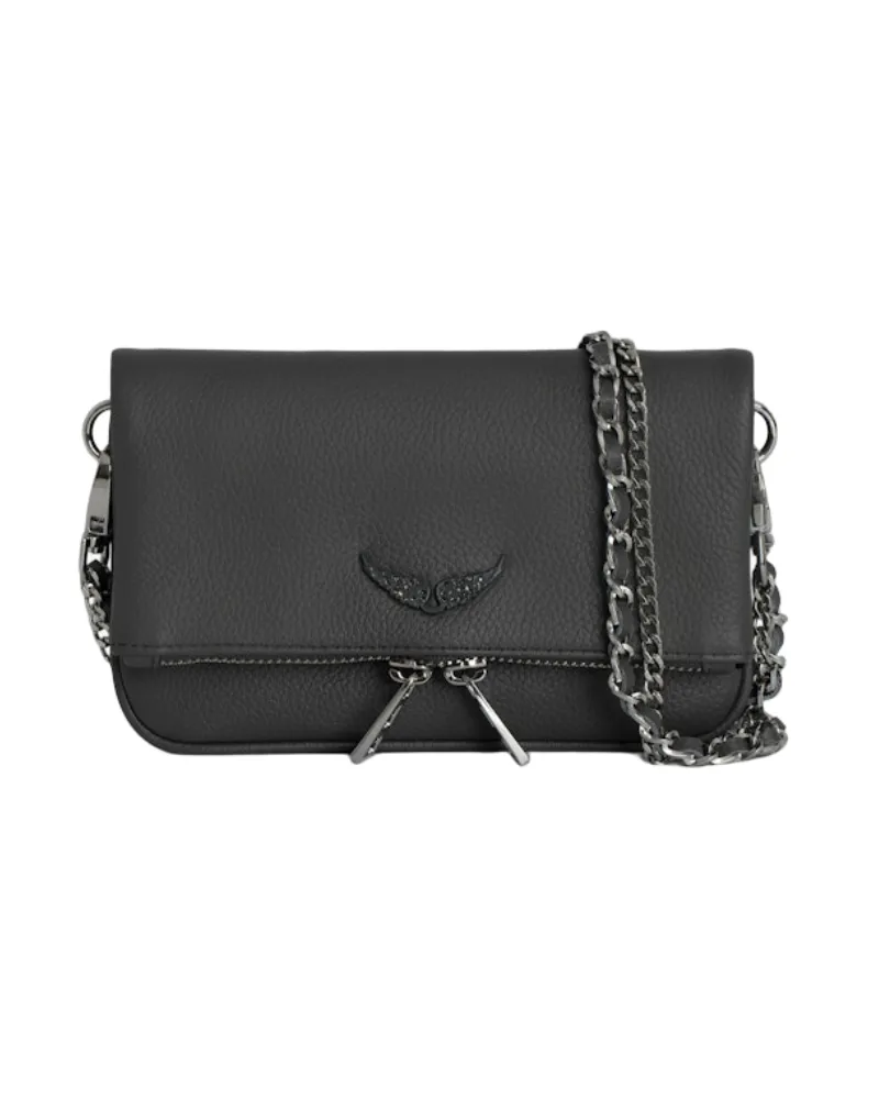 Zadig & Voltaire Rock Nano Clutch Grau