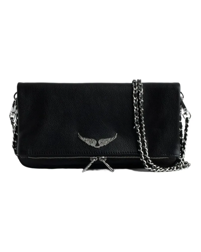Zadig & Voltaire Clutch Rock Schwarz