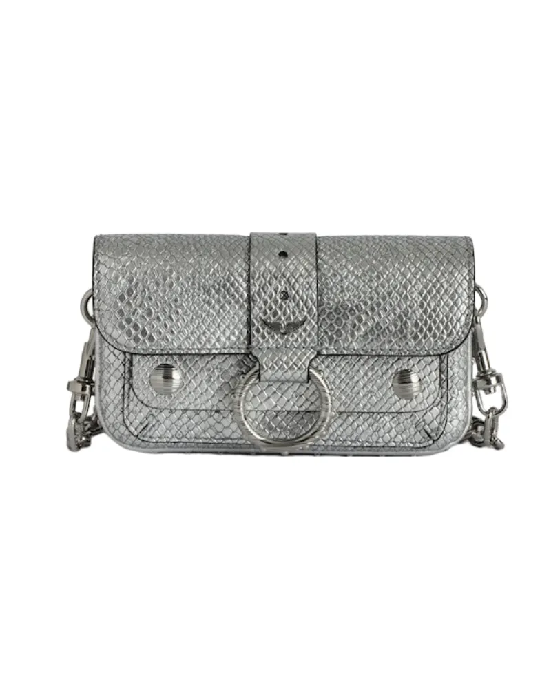 Zadig & Voltaire Kate Wallet Wild Tasche Silber