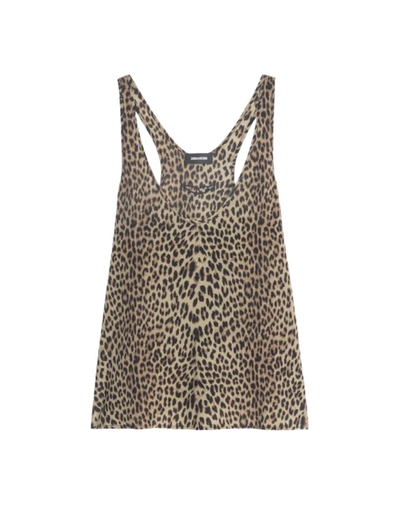 Zadig & Voltaire Tanktop Tarysa Kaki