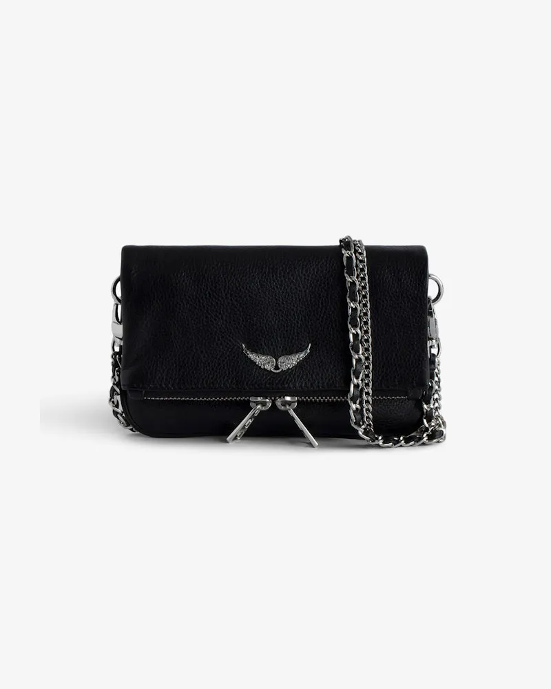 Zadig & Voltaire Rock Nano Clutch Schwarz