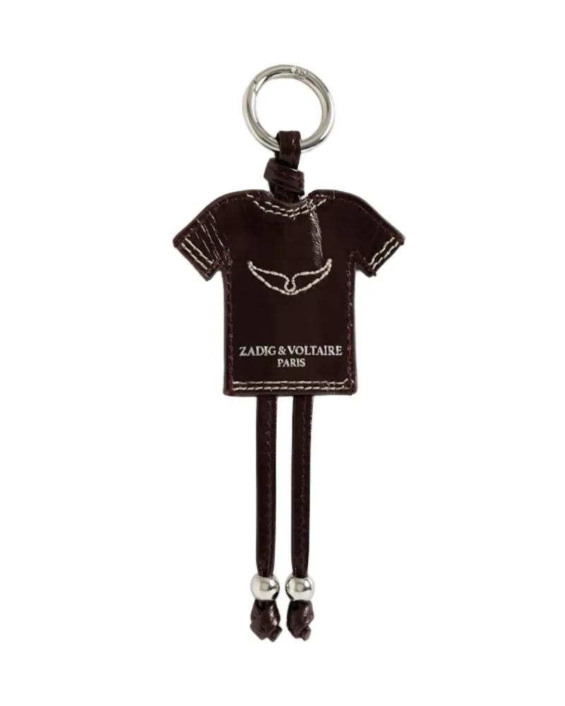 Zadig & Voltaire Tee-Shirt Schlüsselanhänger Lila