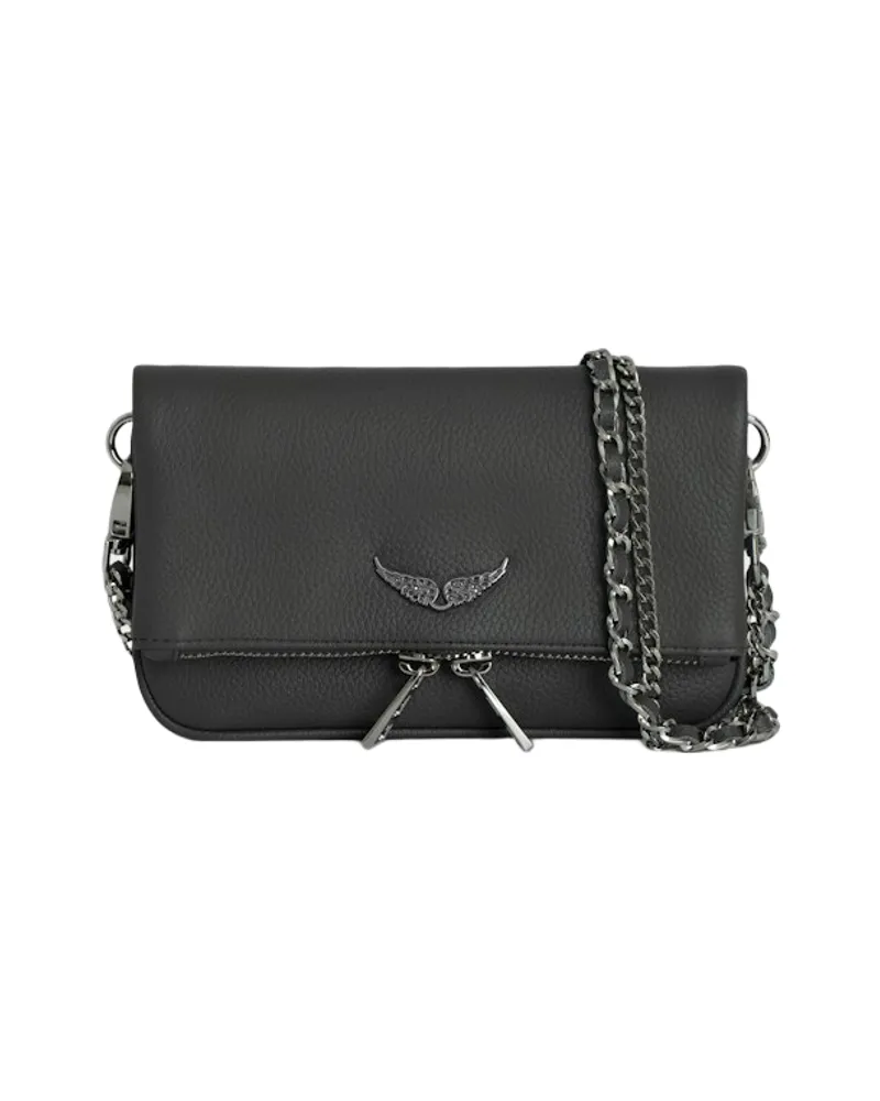Zadig & Voltaire Rock Mini Clutch Grau