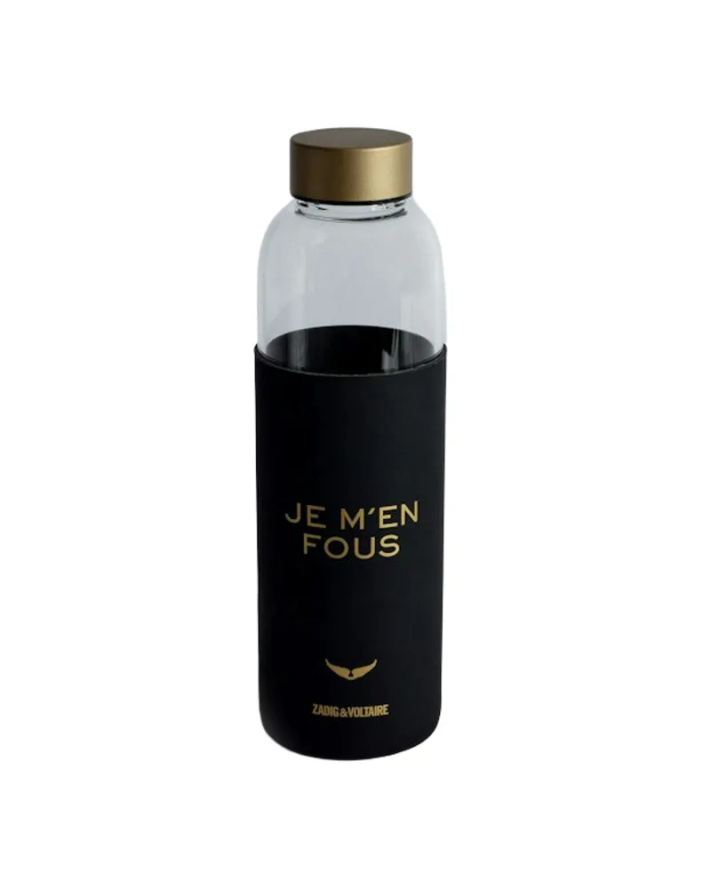 Zadig & Voltaire Trinkflasche Bottle Of Love Schwarz