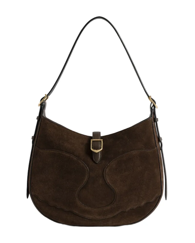 Zadig & Voltaire Moonrise Hobo Tasche Braun