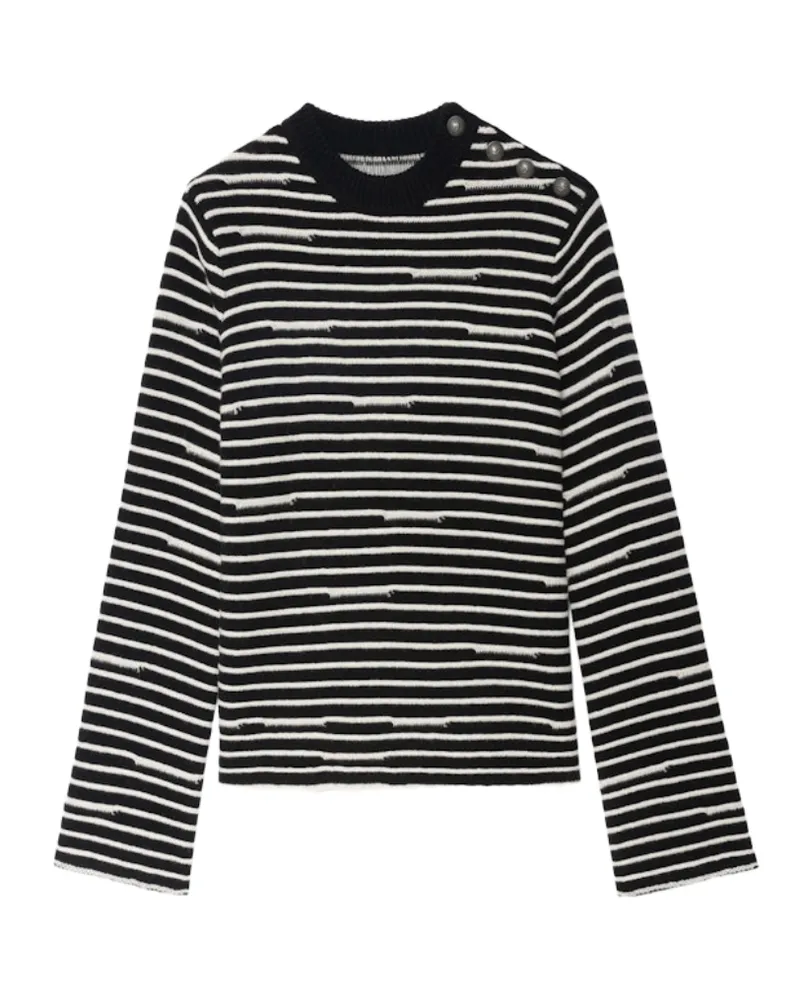 Zadig & Voltaire Pullover Spiky Schwarz