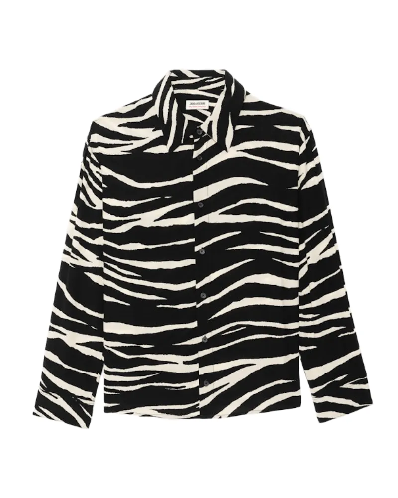 Zadig & Voltaire Tyrica Hemd Schwarz