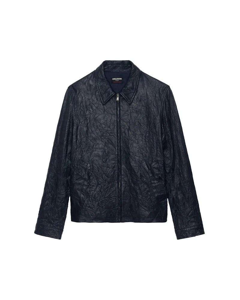 Zadig & Voltaire Lederjacke Loumy Blau