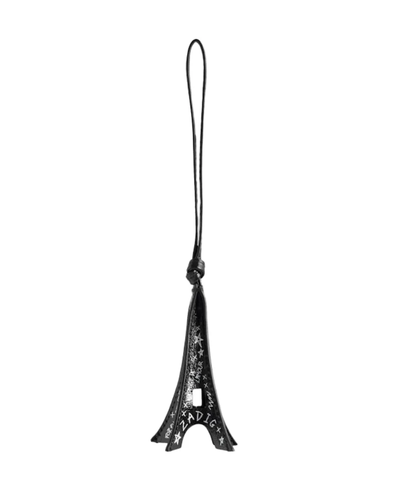Zadig & Voltaire Schlüsselanhänger Zadig Tower Schwarz