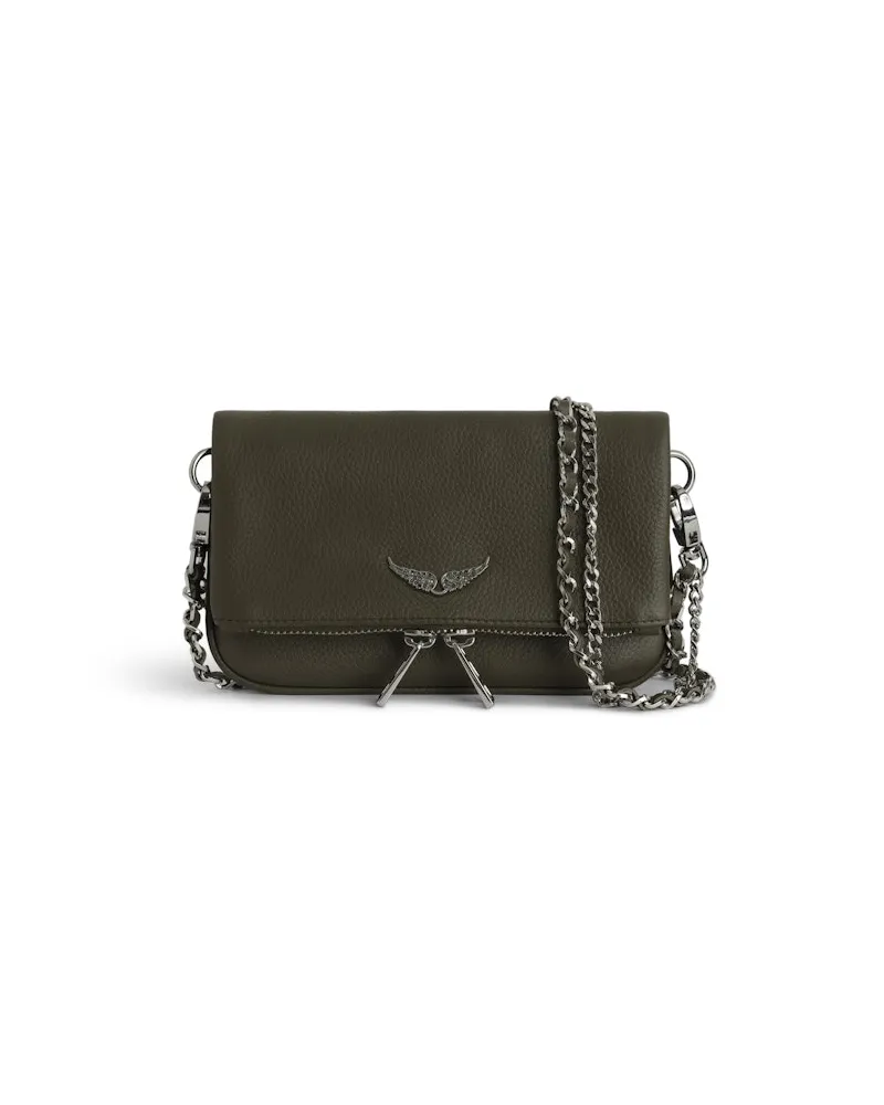 Zadig & Voltaire Clutch Rock Nano Grün