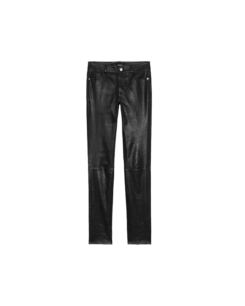 Zadig & Voltaire Hose Phlame 100% Leder Black