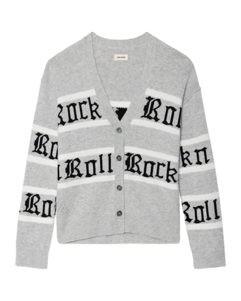 Zadig & Voltaire Strickjacke Mirkaz Grau
