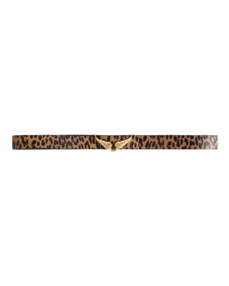 Zadig & Voltaire Rock Reversible 30mm Gürtel Braun