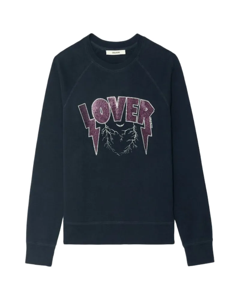 Zadig & Voltaire Sweatshirt Upper Blau