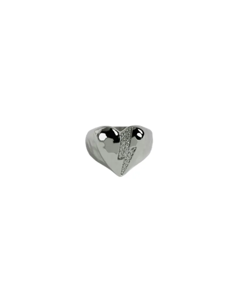 Zadig & Voltaire Heartbreaker Flash Ring Grau