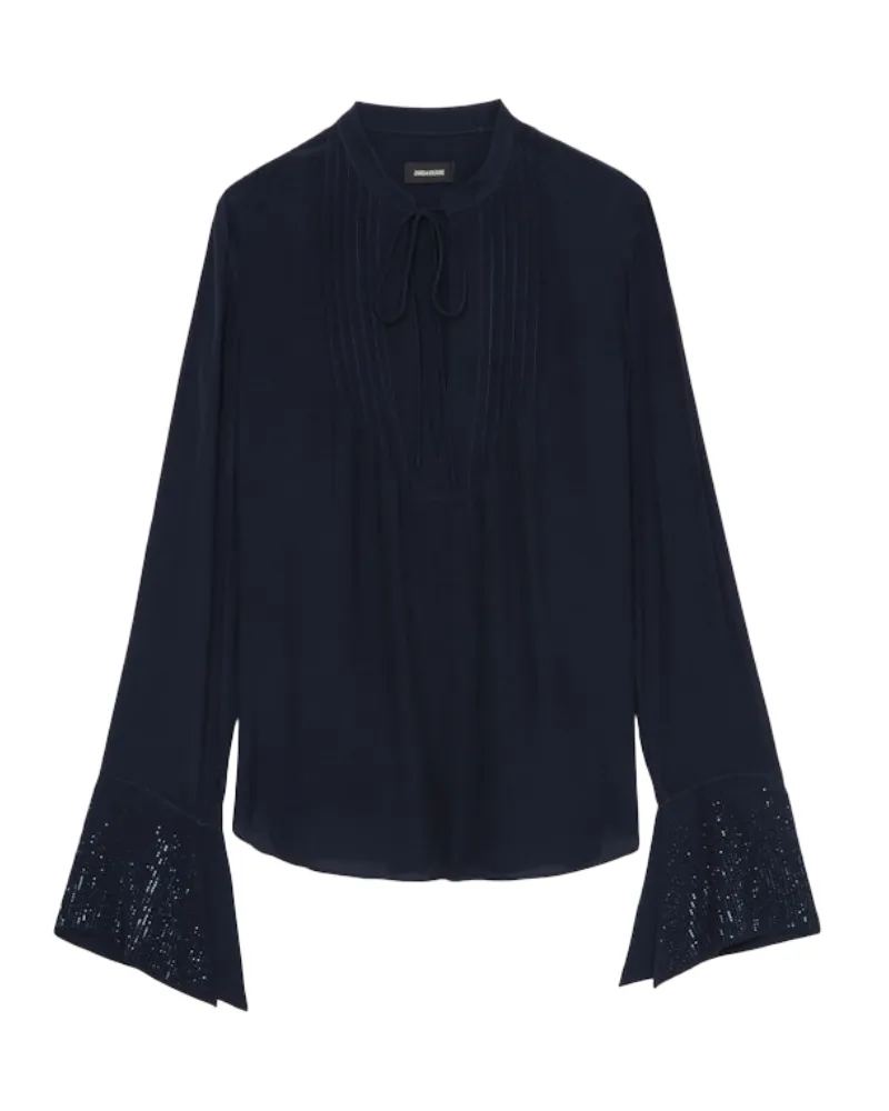 Zadig & Voltaire Bluse Taika Blau
