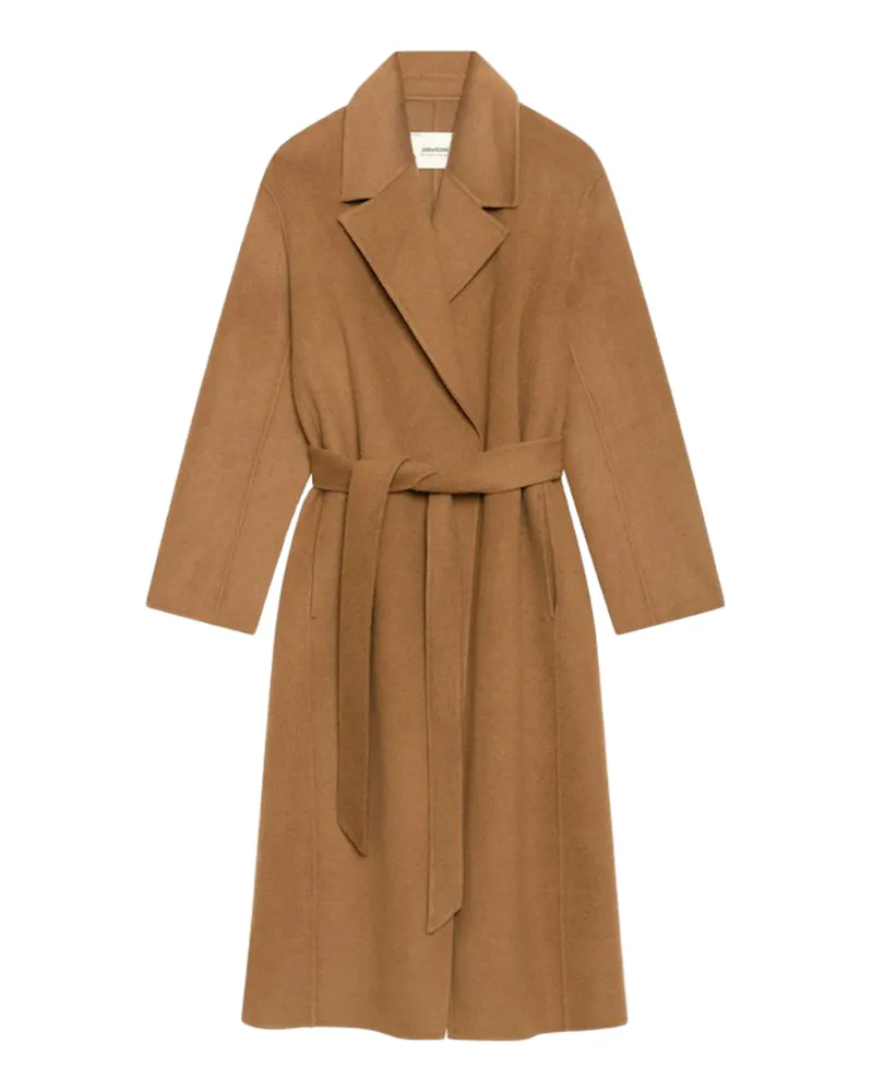 Zadig & Voltaire Meli Mantel Beige