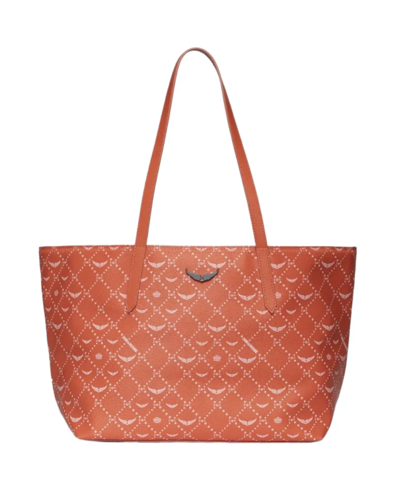 Zadig & Voltaire Z Shopper Monogram Tasche Orange