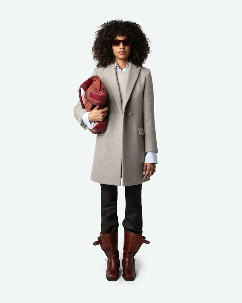 Zadig & Voltaire Mantel Marco Latte