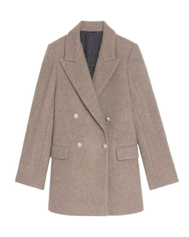 Zadig & Voltaire Mantel Miew Braun