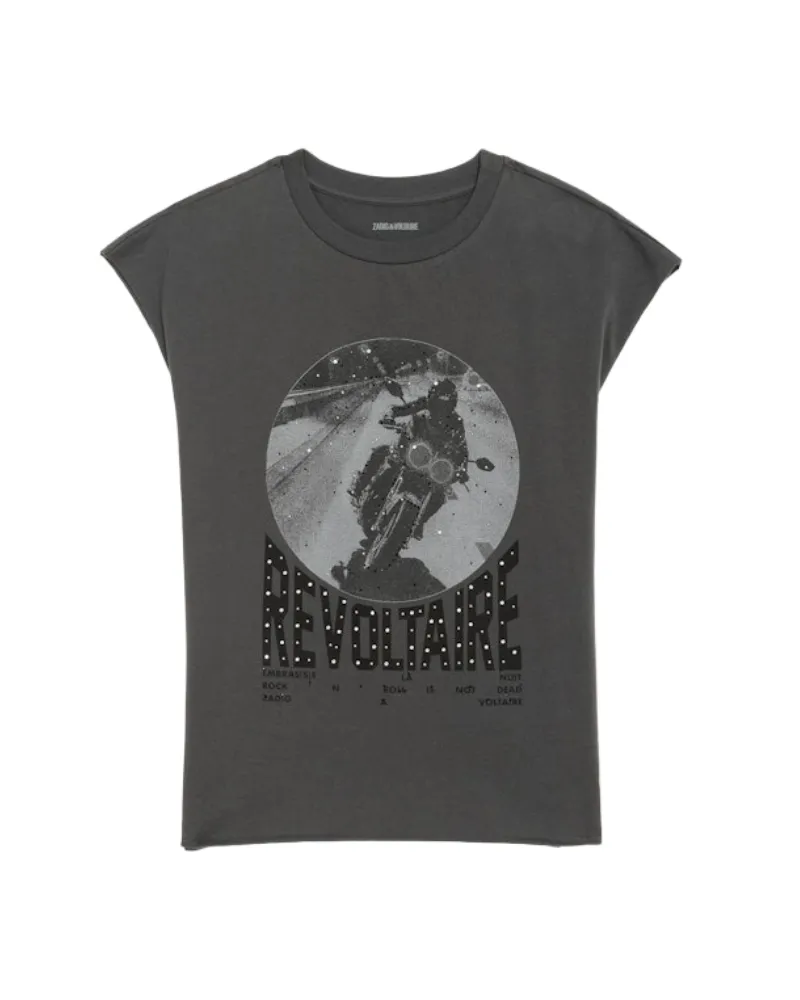 Zadig & Voltaire Cloe Top Grau